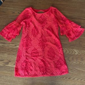 Miami XS Red Shift Dress